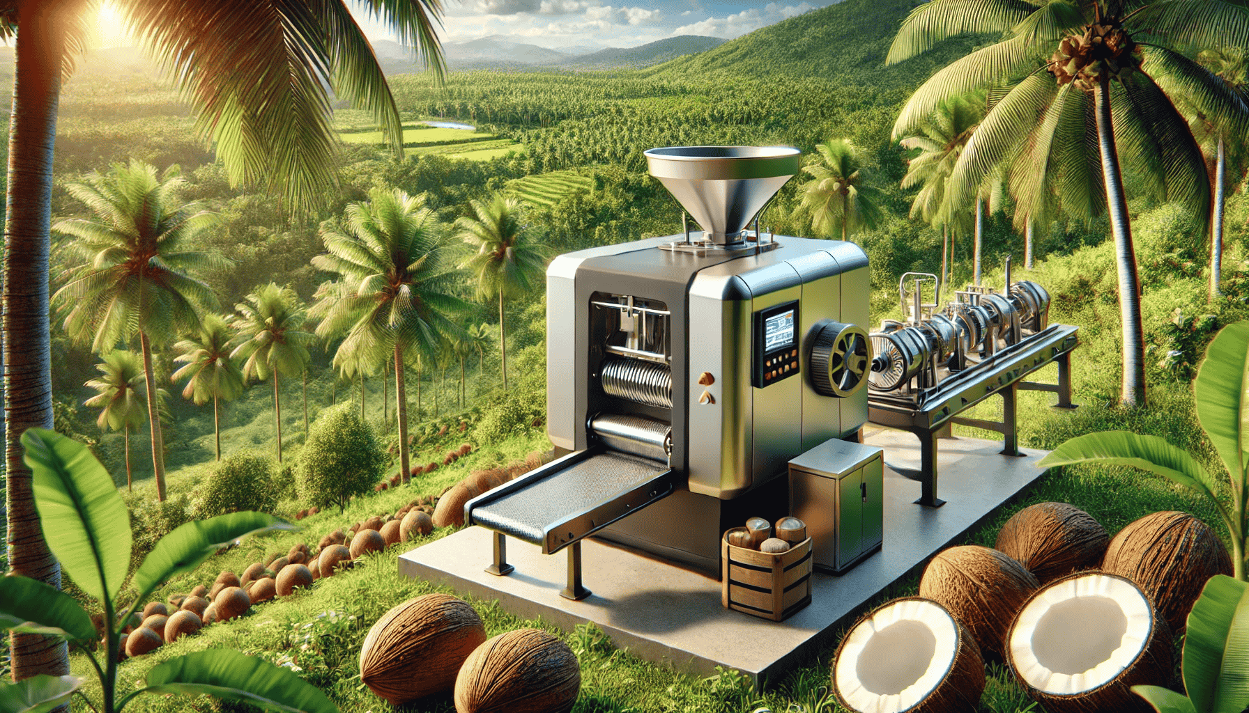 New Technology for Eco-Friendly Coconut Processing